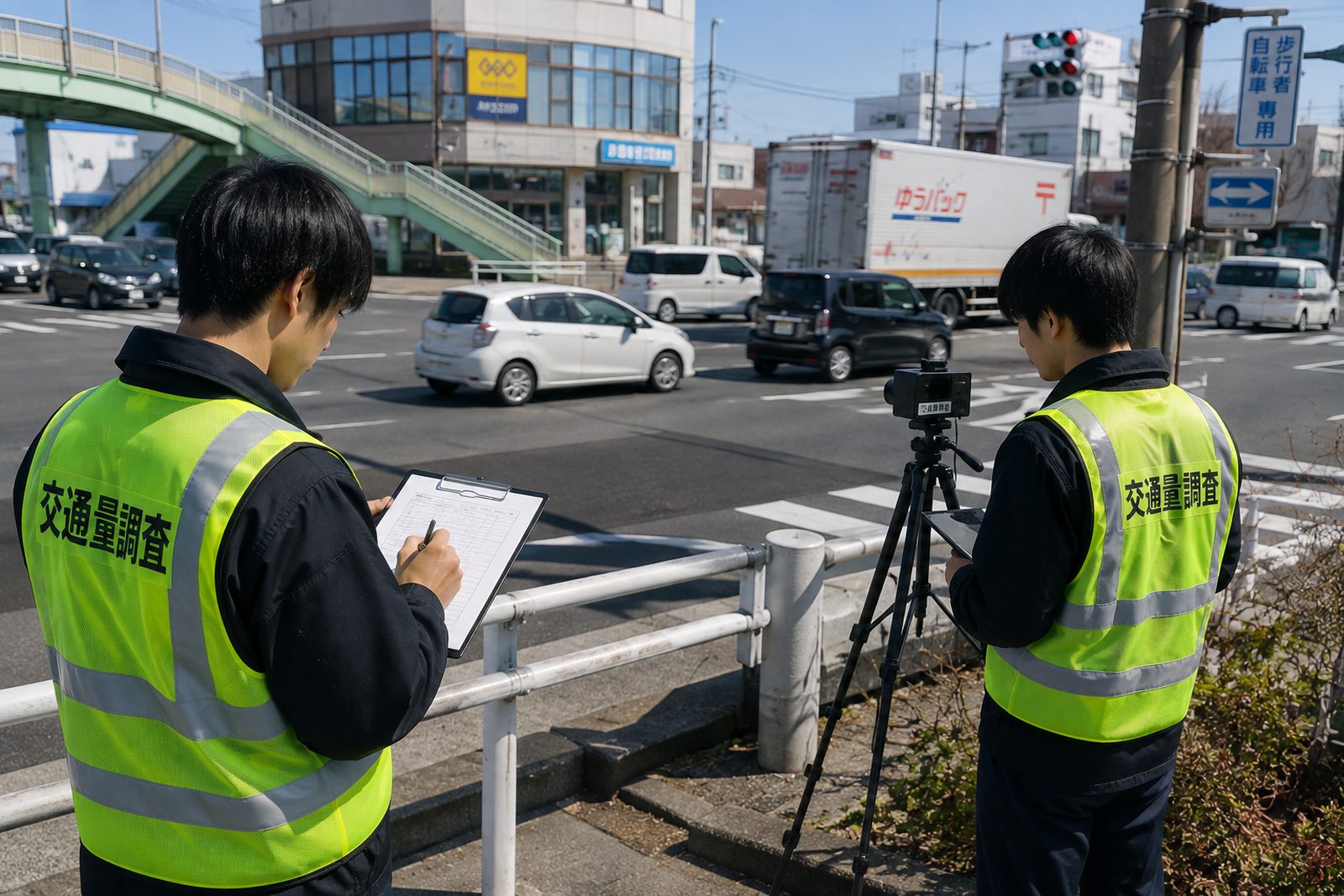 交通量調査・現場サポート